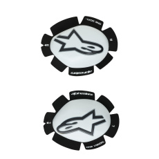 slidery GP PLUS, ALPINESTARS (bílé/černé) 2026 slidery GP PLUS, ALPINESTARS (bílé/černé) 2026