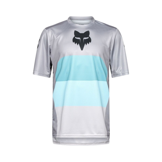 Pánský cyklo dres Fox Ranger Ss Jersey Grid Stl Gry vel.: M *