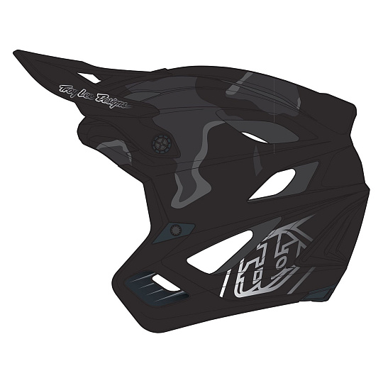 TLD HELMA STAGE STUNT MIPS SPLIT BLACK CAMO (13407900) TLD HELMA STAGE STUNT MIPS SPLIT BLACK CAMO (13407900)