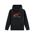 mikina PULSE HOODIE, ALPINESTARS (černá)