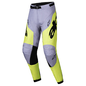 kalhoty RACER VEIL, ALPINESTARS (šedá/žlutá fluo) kalhoty RACER VEIL, ALPINESTARS (šedá/žlutá fluo)