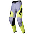 kalhoty RACER VEIL, ALPINESTARS (šedá/žlutá fluo)