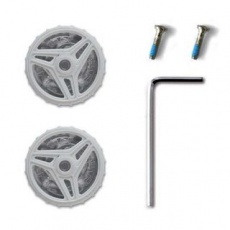 Náhradní sada Northwave Kit SLW2 Knobs White Náhradní sada Northwave Kit SLW2 Knobs White