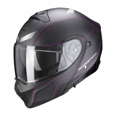 Moto přilba SCORPION EXO-930 CIELO matná černo/růžová Moto přilba SCORPION EXO-930 CIELO matná černo/růžová