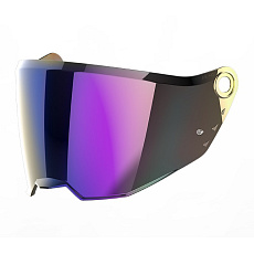 plexi pro přilby BANDIT, AIROH (iridiové zrcadlové)