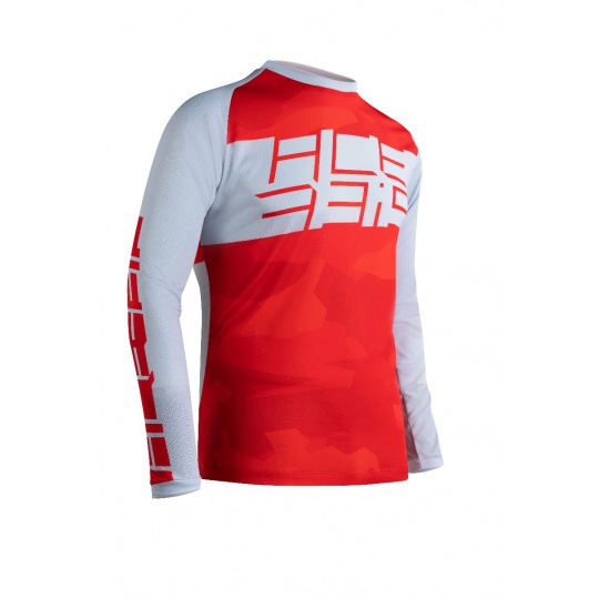 ACERBIS MTB dres SPEEDER červená/šedá