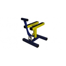 stojan MX, Q-TECH (modrá matná/žlutá) stojan MX, Q-TECH (modrá matná/žlutá)