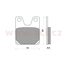 brzdové destičky (směs ROAD TOURING SINTERED) NEWFREN (2 ks v balení) brzdové destičky (směs ROAD TOURING SINTERED) NEWFREN (2 ks v balení)
