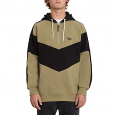 Pánská mikina Volcom Wysard P/O Light Army Pánská mikina Volcom Wysard P/O Light Army