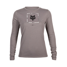 Dámské triko Fox W Atlas Ls Tech Tee  Pewter