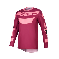 dres RACER RIWAY, ALPINESTARS (tmavě červená/korálová) 2026 dres RACER RIWAY, ALPINESTARS (tmavě červená/korálová) 2026