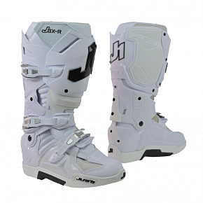 Moto boty JUST1 JBX-R MX bílé Moto boty JUST1 JBX-R MX bílé