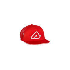 ACERBIS kšiltovka C LOGO červená/bílá ACERBIS kšiltovka C LOGO červená/bílá
