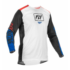 dres LITE, FLY RACING - USA 2022 (červená/bílá/modrá) dres LITE, FLY RACING - USA 2022 (červená/bílá/modrá)