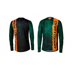 Dartmoor Woods Tech Jersey dres  - dlouhé rukávy - GreenOrange