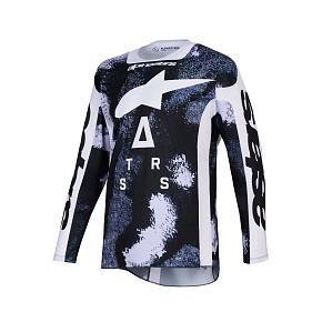 dres RACER LAHND, ALPINESTARS (stupně šedi/camo) 2026 dres RACER LAHND, ALPINESTARS (stupně šedi/camo) 2026