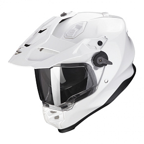 Moto přilba SCORPION ADF-9000 AIR solid perleťově bílá Moto přilba SCORPION ADF-9000 AIR solid perleťově bílá