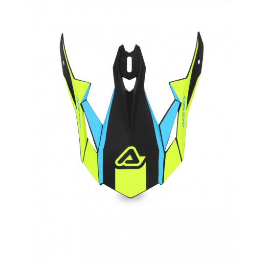 kšilt k přilbě Acerbis X-TRACK  fluo žlutá/černá