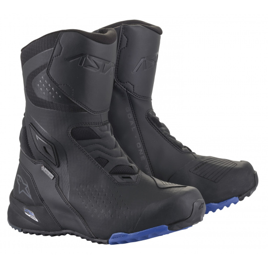 boty RT-8 GORE-TEX, ALPINESTARS (černá/modrá) 2024