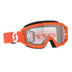brýle PRIMAL CLEAR oranžové, SCOTT - USA (plexi čiré)