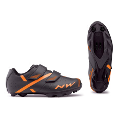 Pánské MTB tretry Northwave Spike 2  Anthra/Orange