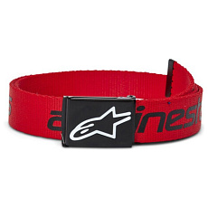 pásek LINEAR WEB BELT, ALPINESTARS (černá/červená) pásek LINEAR WEB BELT, ALPINESTARS (černá/červená)