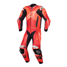 jednodílná kombinéza GP PLUS V4 SPRINT, TECH-AIR kompatibilní, ALPINESTARS (červená fluo/červená/bílá/černá) 2026