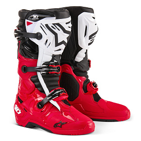 boty TECH 10 ENDURO, ALPINESTARS (červená/černá/bílá) 2027 boty TECH 10 ENDURO, ALPINESTARS (červená/černá/bílá) 2027