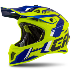 přilba Cross Pro 2 Contra, CASSIDA (žlutá fluo/modrá perleť/černá/bílá) přilba Cross Pro 2 Contra, CASSIDA (žlutá fluo/modrá perleť/černá/bílá)