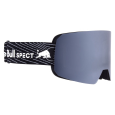 RED BULL SPECT LINE-02, black, smoke with silver mirror, CAT3 + SPARE LENS, 