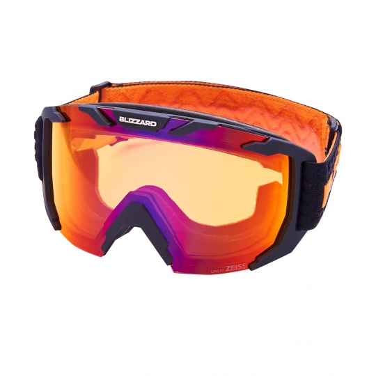 lyžařské brýle BLIZZARD Ski Gog. 925 MDAZWO, black matt, orange1, infrared REVO SONAR