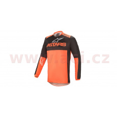 dres FLUID TRIPPLE 2021, ALPINESTARS (černá/oranžová) dres FLUID TRIPPLE 2021, ALPINESTARS (černá/oranžová)