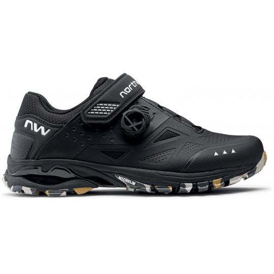 Pánské All mountain tretry Northwave Spider Plus 3 - black/camo sole