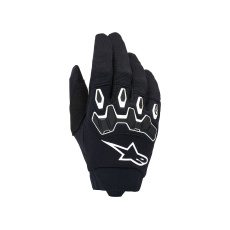 rukavice FULL BORE V2, ALPINESTARS (černá/bílá) 2026