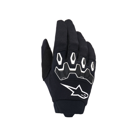 rukavice FULL BORE V2, ALPINESTARS (černá/bílá) 2026