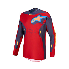 dres RACER HUNT, ALPINESTARS (červená/tmavě šedá/gradient) 2027 dres RACER HUNT, ALPINESTARS (červená/tmavě šedá/gradient) 2027