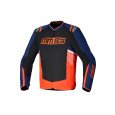 bunda T-SPS AIR V2 MM93 kolekce, ALPINESTARS (červená fluo/modrá/černá/bílá) 2026