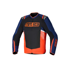 bunda T-SPS AIR V2 MM93 kolekce, ALPINESTARS (červená fluo/modrá/černá/bílá) 2026