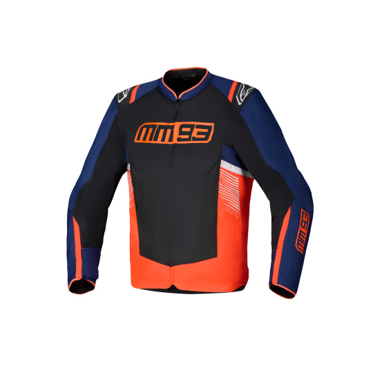 bunda T-SPS AIR V2 MM93 kolekce, ALPINESTARS (červená fluo/modrá/černá/bílá) 2026