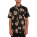 Pánská košile Volcom Floral With Cheese Black 