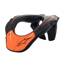 krční chránič NECK SUPPORT YOUTH, ALPINESTARS, dětský (černá/oranžová, vel. UNI) 2024