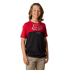 Dětské triko Fox Yth Ryaktr Ss Tee Flame Red Dětské triko Fox Yth Ryaktr Ss Tee Flame Red