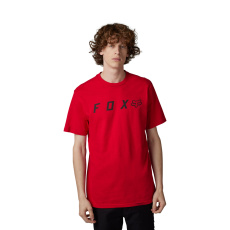 Pánské triko Fox Absolute s Prem Tee  Flame Red