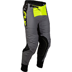 kalhoty LITE FLAKE, FLY RACING - USA (šedá/hi-vis/černá)