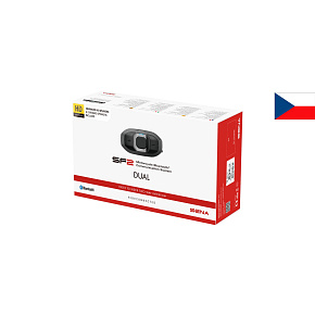 Bluetooth headset SF2 (dosah 0,8 km), SENA (sada 2 jednotek)