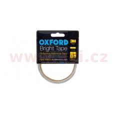 reflexní samolepící páska Bright Tape, OXFORD (šedá reflexní, délka 4,5 m, šířka 10 mm)