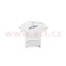 triko AGELESS krátký rukáv, ALPINESTARS (bílé/černé) triko AGELESS krátký rukáv, ALPINESTARS (bílé/černé)