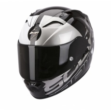 Moto přilba SCORPION EXO-1200 AIR QUARTERBACK černo/bílo/stříbrná Moto přilba SCORPION EXO-1200 AIR QUARTERBACK černo/bílo/stříbrná