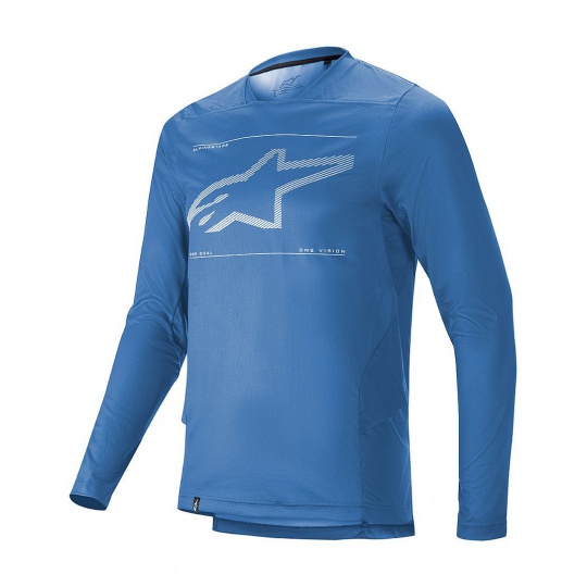 Alpinestars Drop 6.0 L/S Jersey dres Mid Blue