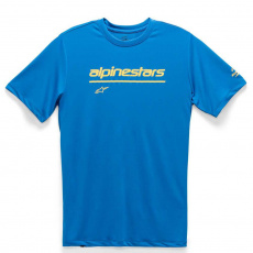 triko TECH LINE UP PERFORMANCE TEE, ALPINESTARS (modrá) triko TECH LINE UP PERFORMANCE TEE, ALPINESTARS (modrá)